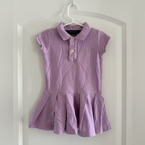 Ralph Lauren Lilac Kids Polo Dress